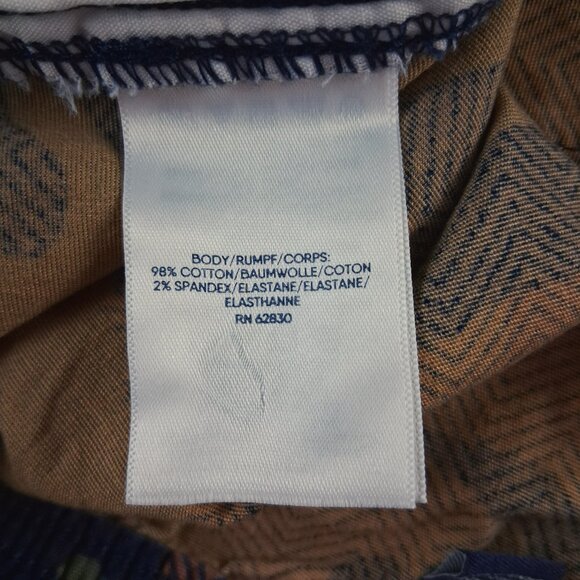 Lands End Iron Knee Stretch Jogger Pants Boys XL Husky Almond Bisque Camo - Picture 6 of 8